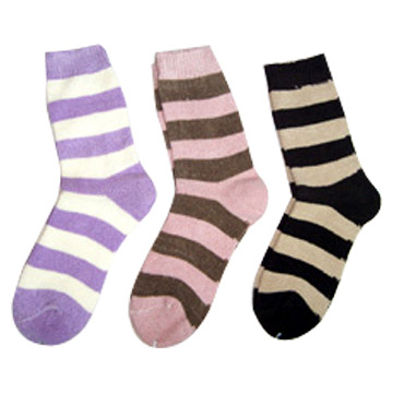 Women's Double-Needle Socks